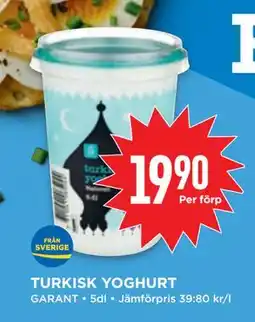 Willys TURKISK YOGHURT, SEK 19.9 erbjuda