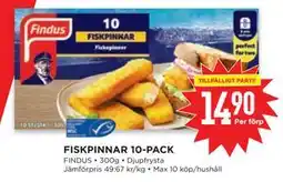 Willys FISKPINNAR 10-PACK, SEK 14.9 erbjuda