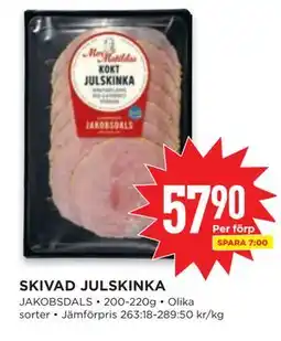 Willys SKIVAD JULSKINKA, SEK 57.9 erbjuda