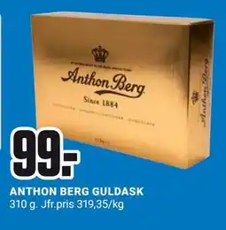 ÖoB ANTHON BERG GULDASK, SEK 99 erbjuda