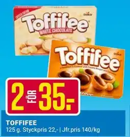 ÖoB TOFFIFEE, SEK 35 erbjuda