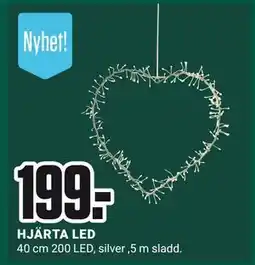 ÖoB HJÄRTA LED, SEK 199 erbjuda