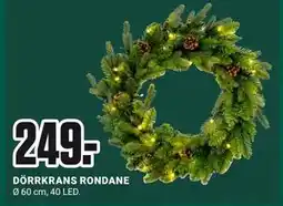 ÖoB DÖRRKRANS RONDANE, SEK 249 erbjuda