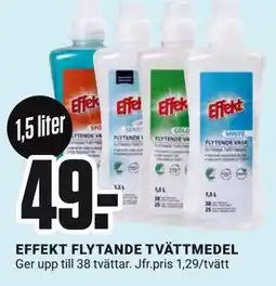ÖoB EFFEKT FLYTANDE TVÄTTMEDEL, SEK 49 erbjuda