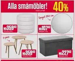 ÖoB Alla småmöbler! erbjuda