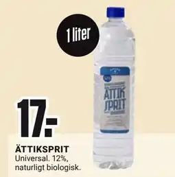 ÖoB ÄTTIKSPRIT, SEK 17 erbjuda