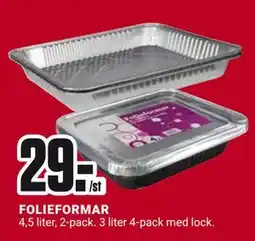 ÖoB FOLIEFORMAR, SEK 29 erbjuda