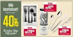 ÖoB Alla bestickset! erbjuda