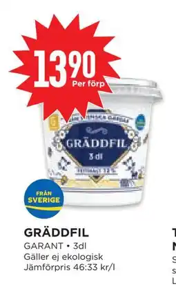 Willys Hemma GRÄDDFIL, SEK 13.9 erbjuda