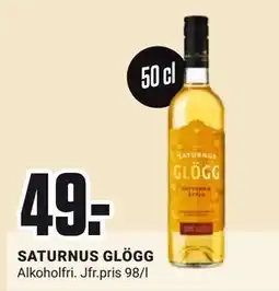 ÖoB SATURNUS GLÖGG, SEK 49 erbjuda