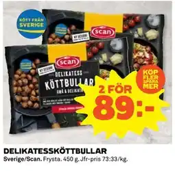 Coop Daglivs DELIKATESSKÖTTBULLAR, SEK 89 erbjuda