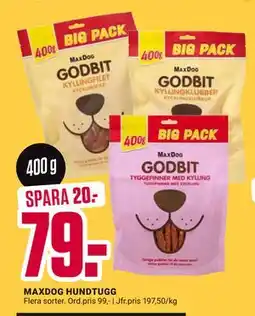 ÖoB MAXDOG HUNDTUGG, SEK 79 erbjuda