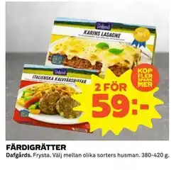 Coop Daglivs FÄRDIGRÄTTER, SEK 59 erbjuda