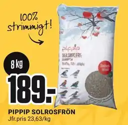 ÖoB PIPPIP SOLROSFRÖN, SEK 189 erbjuda