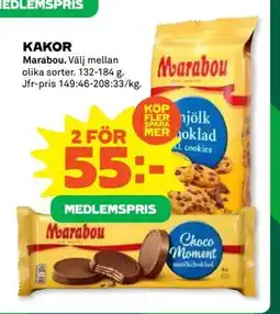 Coop Daglivs KAKOR, Medlemspris erbjuda