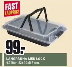 ÖoB LÅNGPANNA MED LOCK, SEK 99 erbjuda