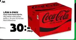 Coop Daglivs LÄSK 6-PACK, SEK 30 erbjuda