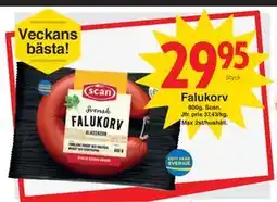 Matöppet Falukorv, SEK 29.95 erbjuda