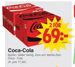 Matöppet Coca-Cola, SEK 69 erbjuda