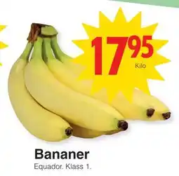 Matöppet Bananer, SEK 17.95 erbjuda