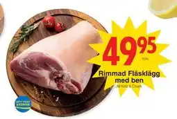 Matöppet Rimmad Fläsklägg med ben, SEK 49.95 erbjuda