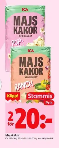 ICA Kvantum ICA Majskakor erbjuda