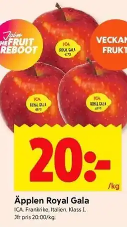 ICA Kvantum ICA Äpplen Royal Gala erbjuda