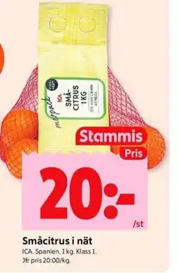 ICA Kvantum ICA Småcitrus i nät erbjuda