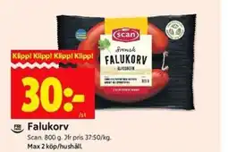 ICA Kvantum Scan Falukorv erbjuda