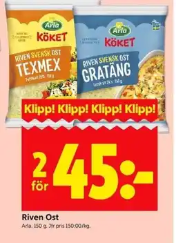 ICA Kvantum Arla Riven Ost erbjuda