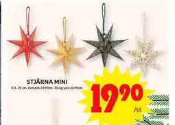 ICA Maxi Stjärna mini erbjuda