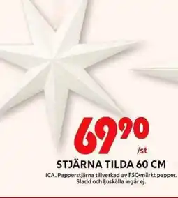 ICA Maxi Stjärna tilda erbjuda