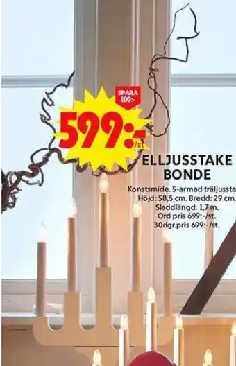 ICA Maxi Elljusstake Bonde erbjuda