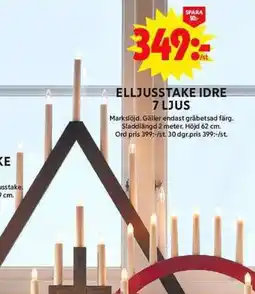 ICA Maxi Elljusstake idre 7 ljus erbjuda