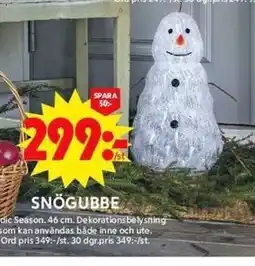 ICA Maxi Snögubbe erbjuda