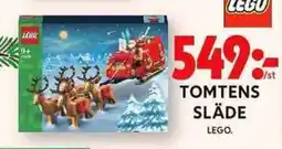 ICA Maxi LEGO Tomtens släde erbjuda