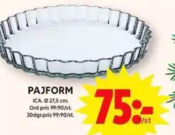 ICA Maxi Pajform erbjuda