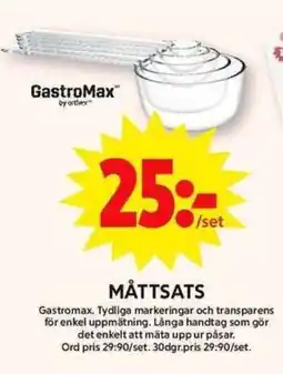 ICA Maxi GastroMax Måttsats erbjuda