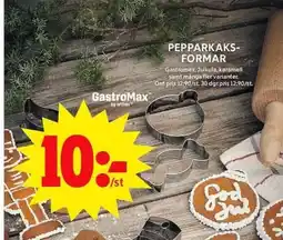 ICA Maxi GastroMax Pepparkaks- formar erbjuda