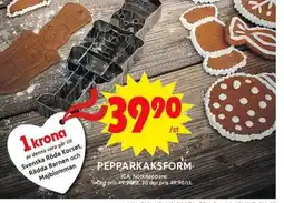 ICA Maxi Pepparkaksform erbjuda