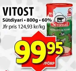 Matvärlden Tensta Sütdiyari Vitost erbjuda