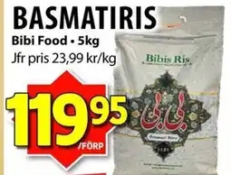 Matvärlden Tensta Bibi Food Basmatiris erbjuda