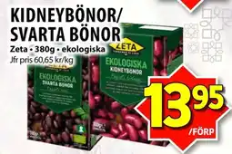 Matvärlden Tensta ZETA Kidneybönor/ svarta bönor erbjuda
