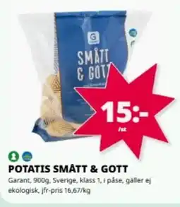 Tempo Garant Potatis smått & gott erbjuda