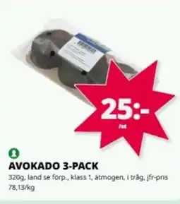 Tempo Avokado 3-pack erbjuda