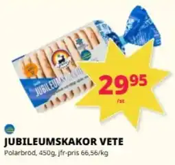Tempo Jubileumskakor vete erbjuda