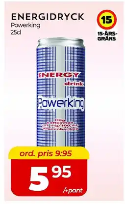 Matrix Butikerna Powerking Energidryck erbjuda