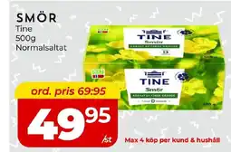 Matrix Butikerna Tine Smör erbjuda