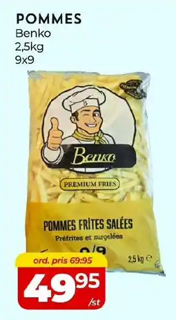 Matrix Butikerna Benko Pommes erbjuda