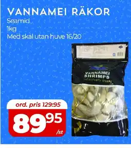 Matrix Butikerna Vannamei räkor erbjuda